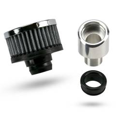 Metco Motorsports - Metco Motorsport MBR0014 Universal Push-In Breather for Aftermarket Valve Cover - Image 1