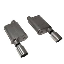 BBK Performance Parts - BBK Performance 41005 Axle-Back Exhaust System-Stainless for 05-10 Mustang GT - Image 2