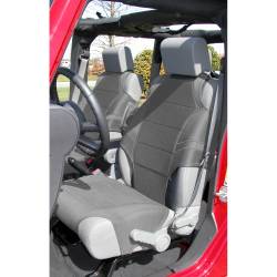 Rugged Ridge 13235.32 Seat Protector Vest Neoprene Gray 07-21 Wrangler/Gladiator
