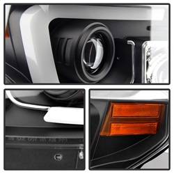 Spyder Auto - Spyder Auto DRL Projector Headlights Black/Clear for Tundra 5080158 - Image 2