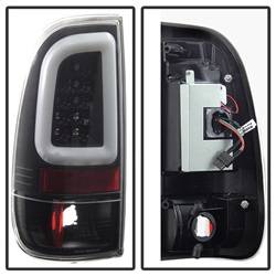 Spyder Auto - Spyder Auto 5084231 Black LED Light Bar Taillights for 97-07 F150 Super Duty - Image 2