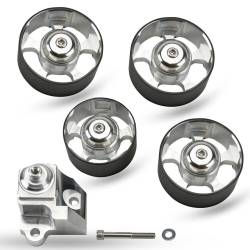 Metco Motorsports - Metco MS Auxiliary Idler Bracket w/Single Bearing Pulleys 03-04 Cobra MCI-KIT - Image 1
