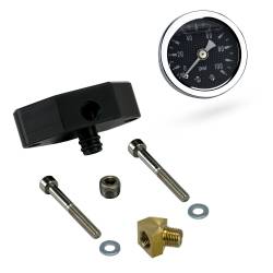Metco Motorsports - Metco Motorsports MFP0006 Fuel Block Kit w/Gauge for 99-04 Ford Mustang - Image 1