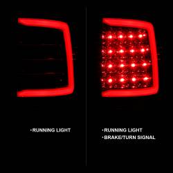Anzo USA - Anzo USA 311320 Chrome Plank Style LED Tail Light for 09-18 RAM 1500/2500/3500 - Image 2