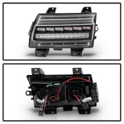 Spyder Auto - Spyder Auto 5086785 Full LED Front Bumper Lights Sequential Signal Black - Image 2