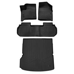 SMARTLINER - SMARTLINER Black Front/Rear Floor +Behind 2nd Cargo Liners Enclave/Traverse - Image 1