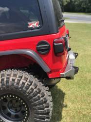 Motobilt - Motobilt MB1080 Rear Bumper Crusher w/Spare Tire Cut Out for 18+ Wrangler JL - Image 6