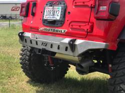 Motobilt - Motobilt MB1080 Rear Bumper Crusher w/Spare Tire Cut Out for 18+ Wrangler JL - Image 7