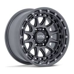 KMC - KMC Wheels KM556AX17855000 KM556 CRUX 17x8.5 5x5.0 0mm Gloss Gunmetal - Image 1