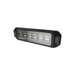 ARC Lighting - ARC Lighting BB6110B BuiltBright Work Bar Strobe 4" Surface Mount Amber/White EA - Image 3