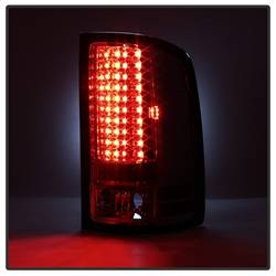 Spyder Auto - Spyder Auto 5014962 LED Taillights Chrome/Smoke for 07-13 Sierra 1500/2500HD - Image 2