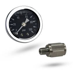 Metco Motorsports - Metco Motorsports MFP0004 Rail Mount Fuel Gauge for 96-04 Ford Mustang 4.6L - Image 1