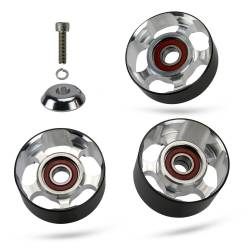 Metco Motorsports - Metco Motorsport MIP-90D 90mm Billet Double Bearing Idler Pulley Cobra/Lightning - Image 1