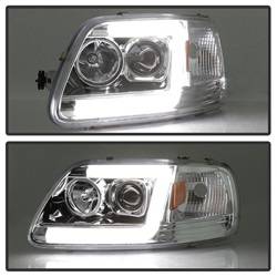 Spyder Auto - Spyder Auto 5084644 Projector Headlights Chrome for 97-03 Ford F150/Expedition - Image 2