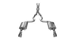 Corsa Performance - Corsa Performance 14332 Sport Cat-Back Exhaust System for 15-17 Mustang - Image 1