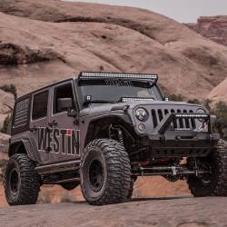 Westin - Westin 42-6015 Triple Tube Rock Rail Steps for 07-18 Jeep Wrangler JK 4DR - Image 2