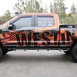 Westin - Westin 56-5340252 HDX SS Drop Nerf Bars for 17-22 F250/F350 Crew 6.75' Bed - Image 2