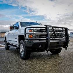 Westin - Westin 58-31155 HDX Bandit Front Bumper Textured Black 15-19 Silverado 2500/3500 - Image 2