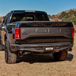 Westin - Westin 58-82025 Outlaw Rear Bumper for 17-20 F150 Raptor Textured Black - Image 2