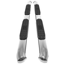 Westin - Westin 21-24210 Pro Traxx 4" Oval Nerf Bars for 22-23 Frontier Crew Cab Polished - Image 2