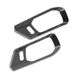 IAG Performance - IAG Performance IAG-ACC-F3088 I-Line 2pc Interior Door Handle Cover Gloss Carbon - Image 2