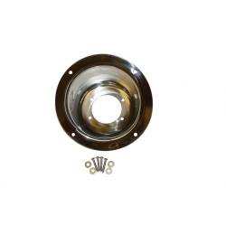 Rugged Ridge 11135.02 Gas Tank Filler Bezel Stainless Steel for Jeep Wrangler