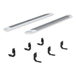 ARIES - ARIES 2555024 Side Bars w/Brackets for 99-16 F250/F350/F450 Crew Cab - Image 2