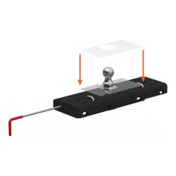 CURT - CURT 60910 Gooseneck Hitch Isolator Film for Aluminum Truck Beds - Image 2