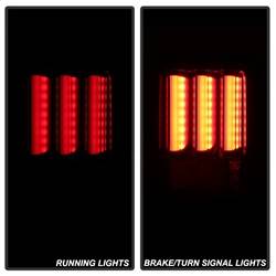 Spyder Auto - Spyder Auto 5084781 Black LED Light Bar Taillights for 07-18 Jeep Wrangler JK - Image 2