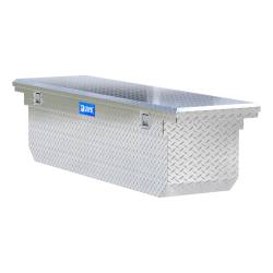UWS - UWS TBSD-72-A-LP Bright Aluminum 72" Deep Angled Crossover Tool Box w/Low Pro - Image 2