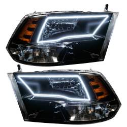 Oracle Lighting - Oracle 8906-334 SWITCHBACK ColorSHIFT Black Headlights for 09-18 RAM 1500 Sport - Image 2