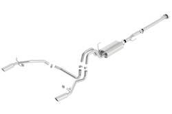 Borla - Borla Exhaust 140466 S-Type Cat-Back System for 11-13 Ford F150 - Image 1