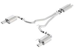 Borla - Borla Exhaust 140589 Touring Cat-Back System for 15 Ford Mustang - Image 1