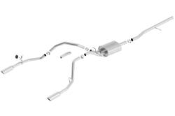 Borla - Borla Exhaust 140535 Touring Cat-Back System 14 Silverado 1500 - Image 1