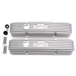 Edelbrock - Edelbrock 41439 Classic Series Valve Cover for 59-86 Chevy 262-400 V8 - Image 1