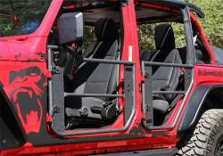 Rampage - Rampage 7685 Black Trail Doors Steel for 18-25 Wrangler Gladiator JLU/JT 4DR - Image 7
