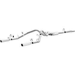 MagnaFlow Exhaust Products - MagnaFlow 15565 Street Series Stainless Cat-Back System Straight-Through - Image 1