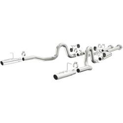 MagnaFlow Exhaust Products - MagnaFlow 15630 Street Series Stainless Cat-Back System for 86-93 Mustang - Image 1
