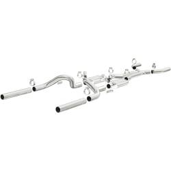 MagnaFlow Exhaust Products - MagnaFlow 15817 Street Series Crossmember-Back System for 64-66 Ford Mustang - Image 1