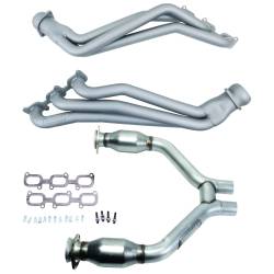 BBK Performance Parts - BBK 16423 1.75" Long Tube Headers w/Short Midpipe 15-17 Mustang V6 - Image 1