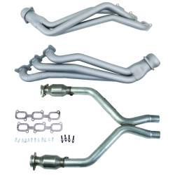 BBK Performance Parts - BBK 16421 1.75" Titanium Ceramic Long Tube Headers w/MidPipe for 11-14 Mustang - Image 1