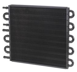 Derale - Derale 15902 4 & 6-Pass Dual Circuit Tube & Fin Cooler 11/32" & 1/2" Barb - Image 2