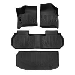 SMARTLINER - SMARTLINER Black Front/Rear Floor +Behind 3rd Cargo Liner for Enclave/Traverse - Image 9