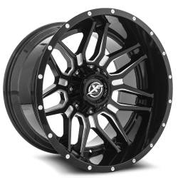 XF Off-Road - XF Off-Road Wheel XF-222201051271397-12GBM XF-222 20x10 5x5.0 5x5.5 -12mm Black - Image 1