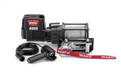 Warn - Warn 94000 4000 DC 12V Electric Steel Cable Winch - Image 1