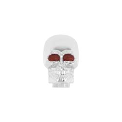 Mr Gasket - Mr Gasket 9628 Universal Design Chrome Plated Skull Shifter Knob - Image 2