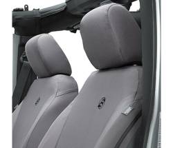 Bestop - Bestop 29283-09 Polyester Front Seat Cover Charcoal for 13-18 Jeep Wrangler JK - Image 2