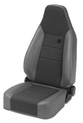 Bestop 39438-09 Trailmax II Sport Front Seat Charcoal for 76-86 Jeep CJ7/YJ/TJ