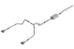 Borla - Borla Exhaust 140776CF ATAK Cat-Back System 19+ Sierra/Silverado 1500 6.2L - Image 1