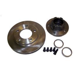 Crown Automotive Jeep Replacement - Crown Automotive J5356183 Hub & Rotor Assembly for CJ5/CJ7 Scout II - Image 2